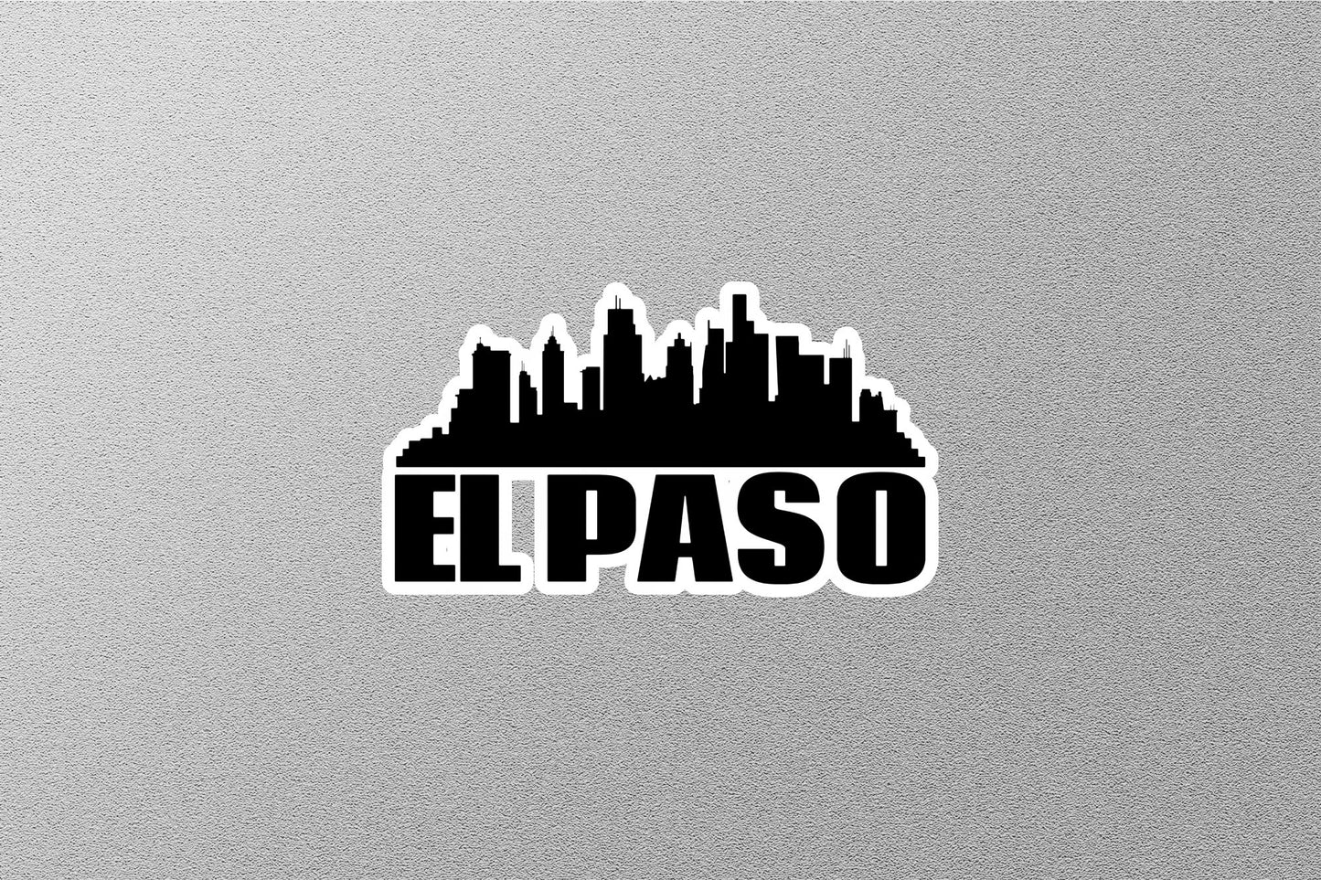 El Paso Skyline Sticker