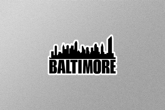 Baltimore Skyline Sticker