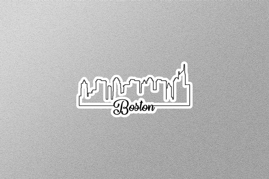 Boston Skyline Sticker