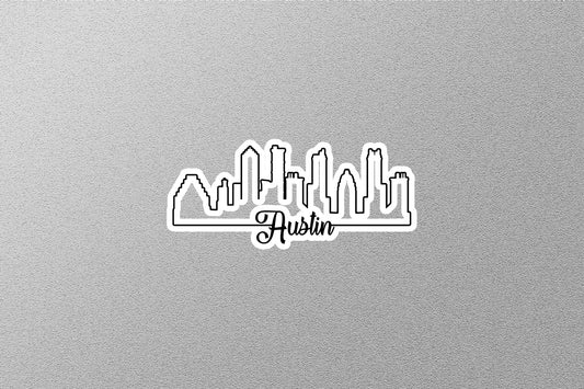 Austin Skyline Sticker