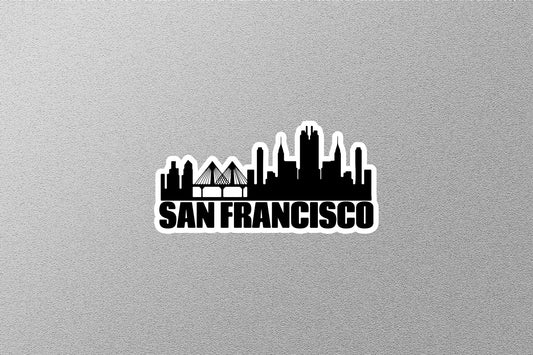 San Francisco Skyline Sticker