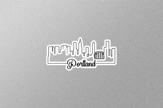 Portland Skyline Sticker