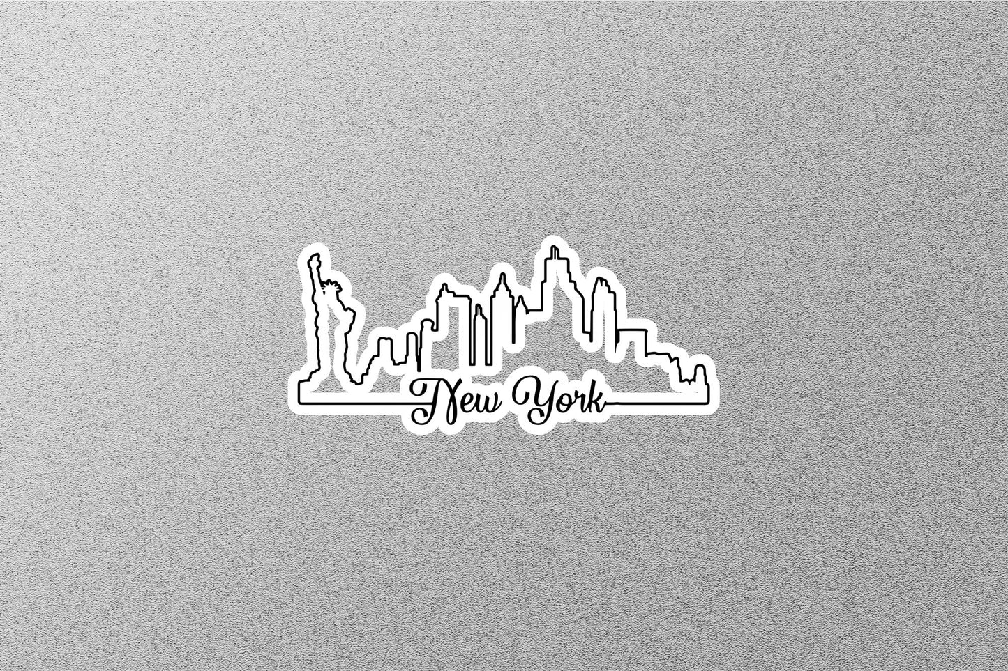 New York Skyline Sticker