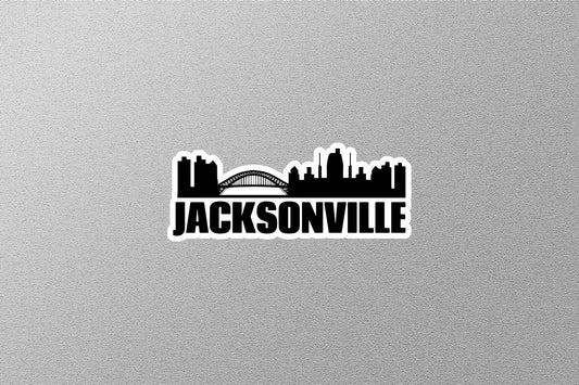 Jacksonville Skyline Sticker