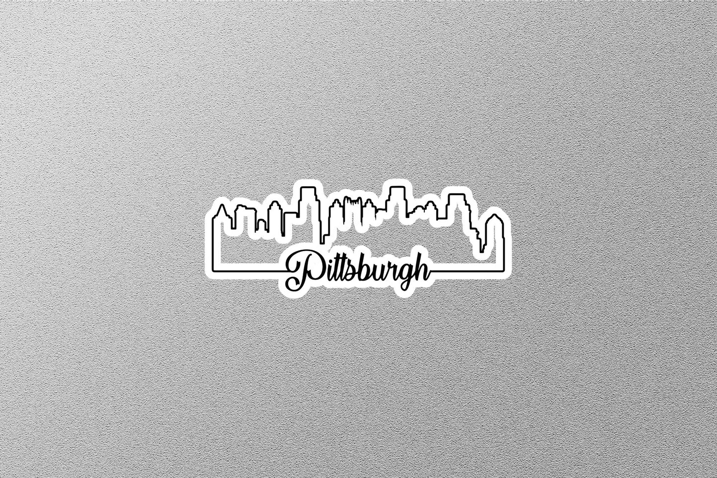 Pittsburgh Skyline Sticker