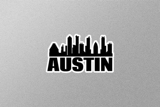 Austin Skyline Sticker