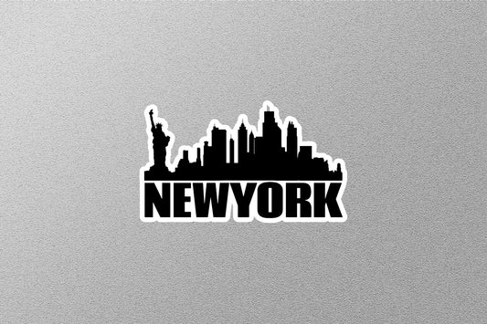 New York Skyline Sticker