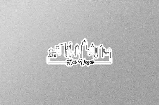 Las Vegas Skyline Sticker