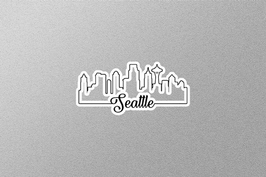 Seattle Skyline Sticker