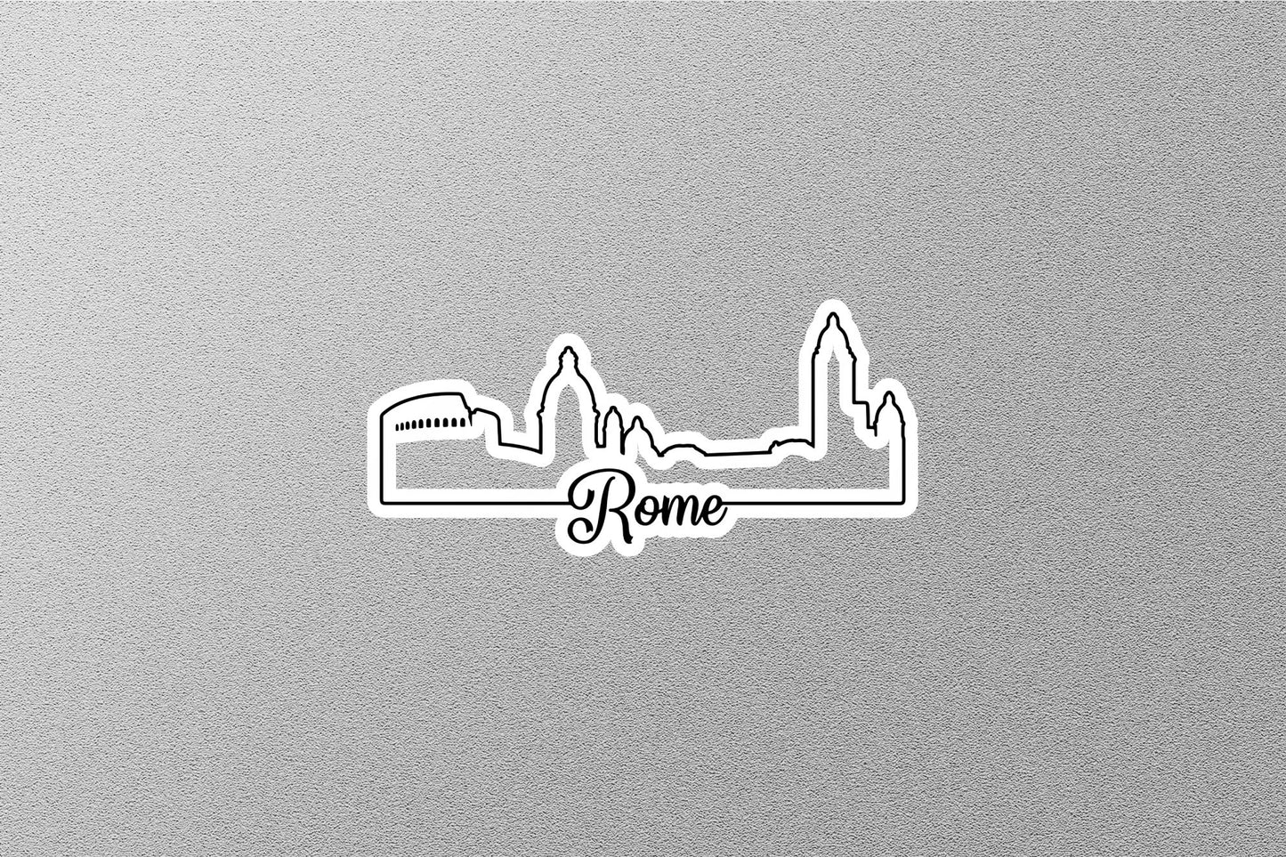 Rome Skyline Sticker
