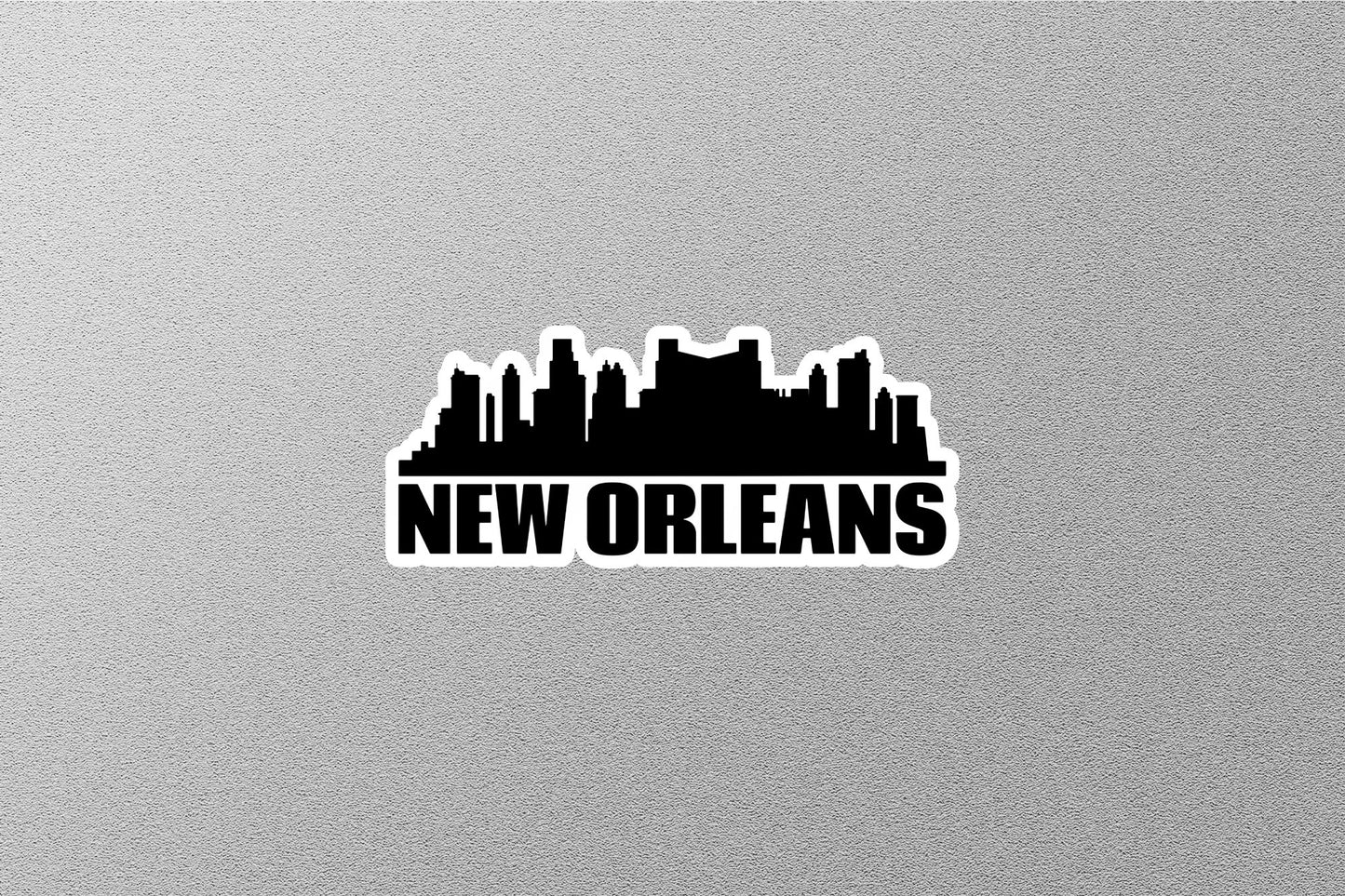 New Orleans Skyline Sticker