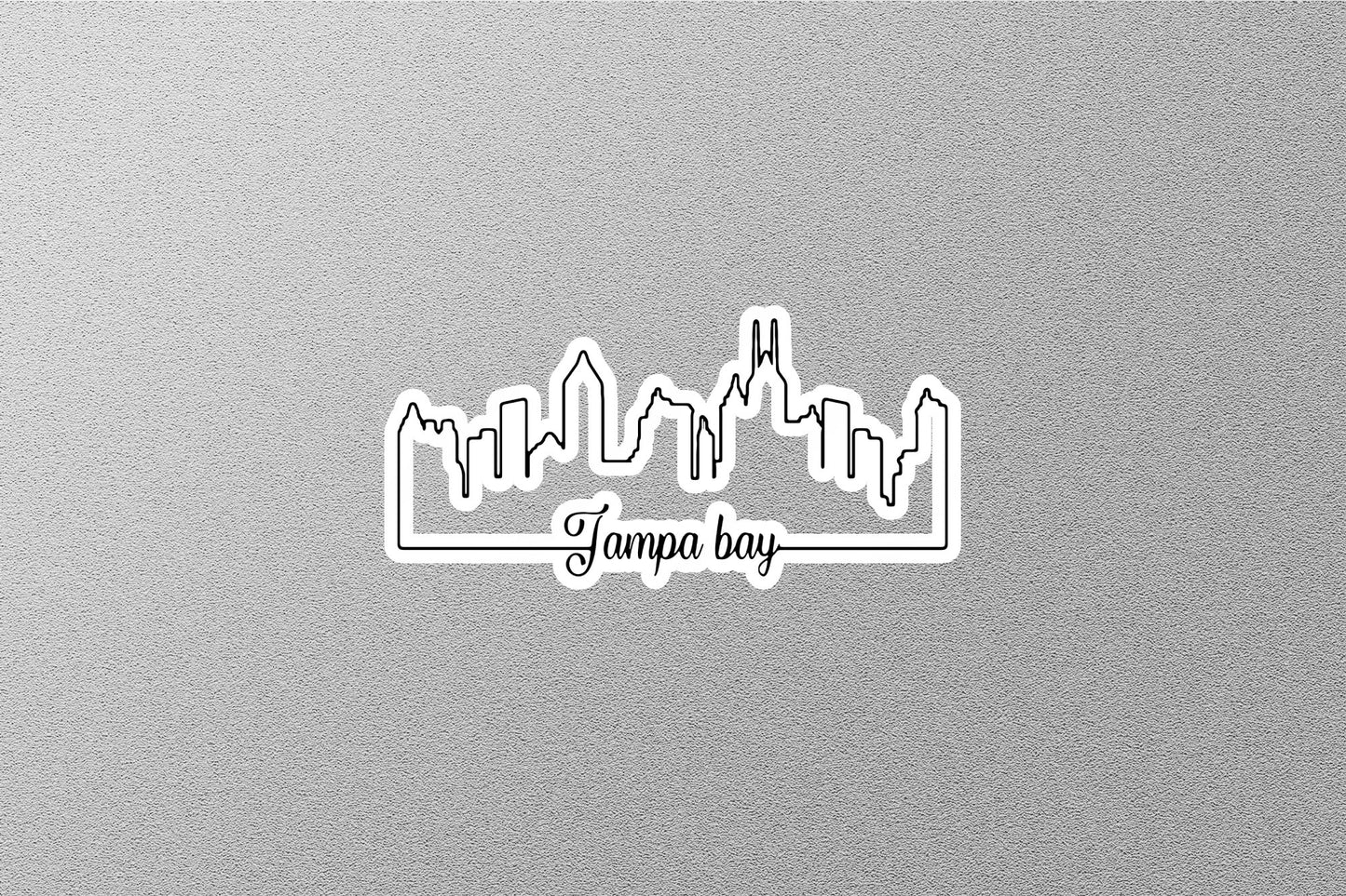 Tampa Bay Skyline Sticker