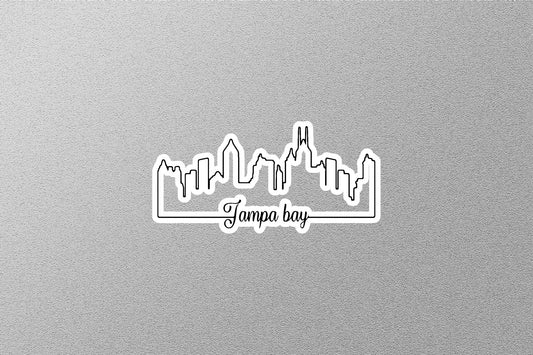 Tampa Bay Skyline Sticker