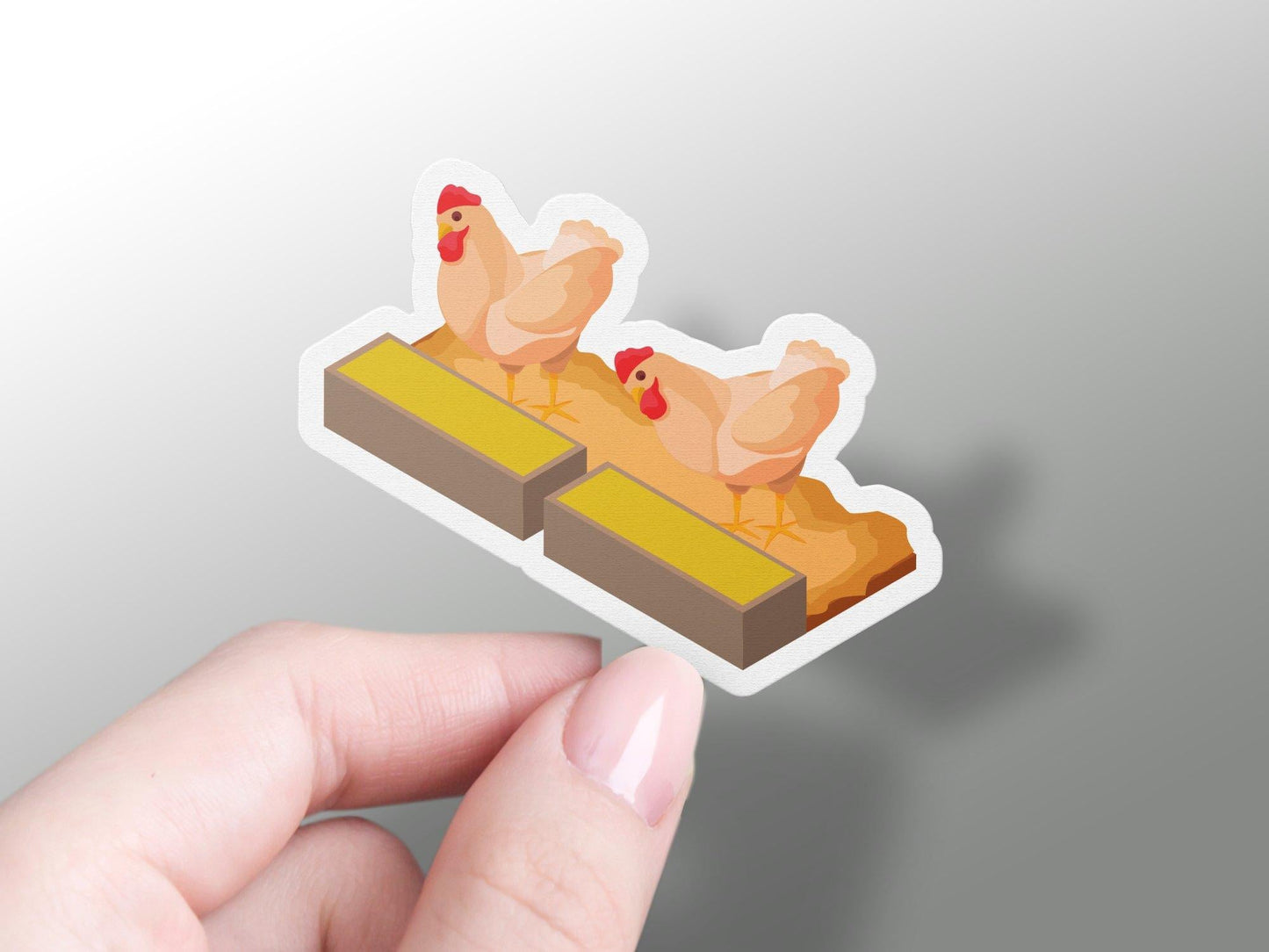 Hen Sticker