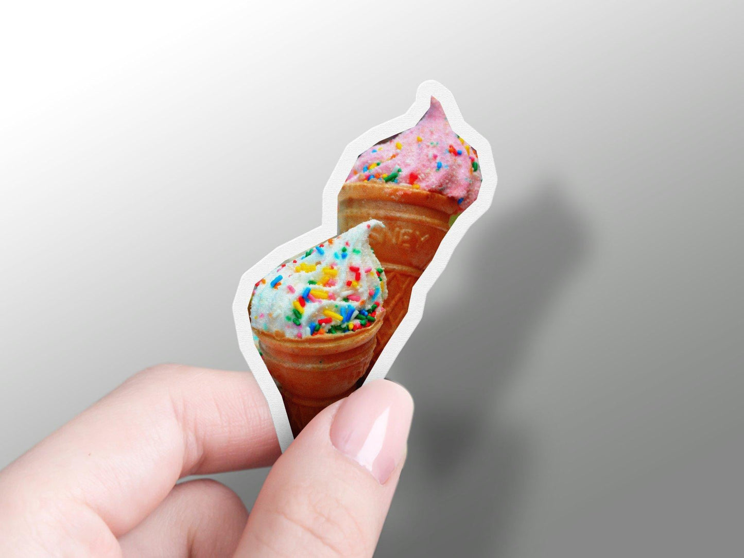 Ice Cream Cone Sticker