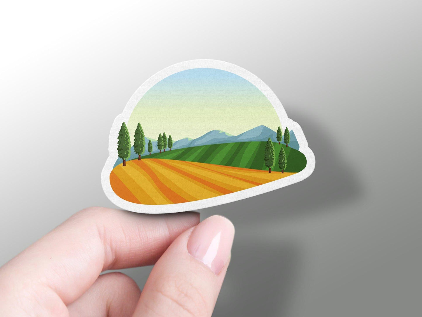 Land Sticker