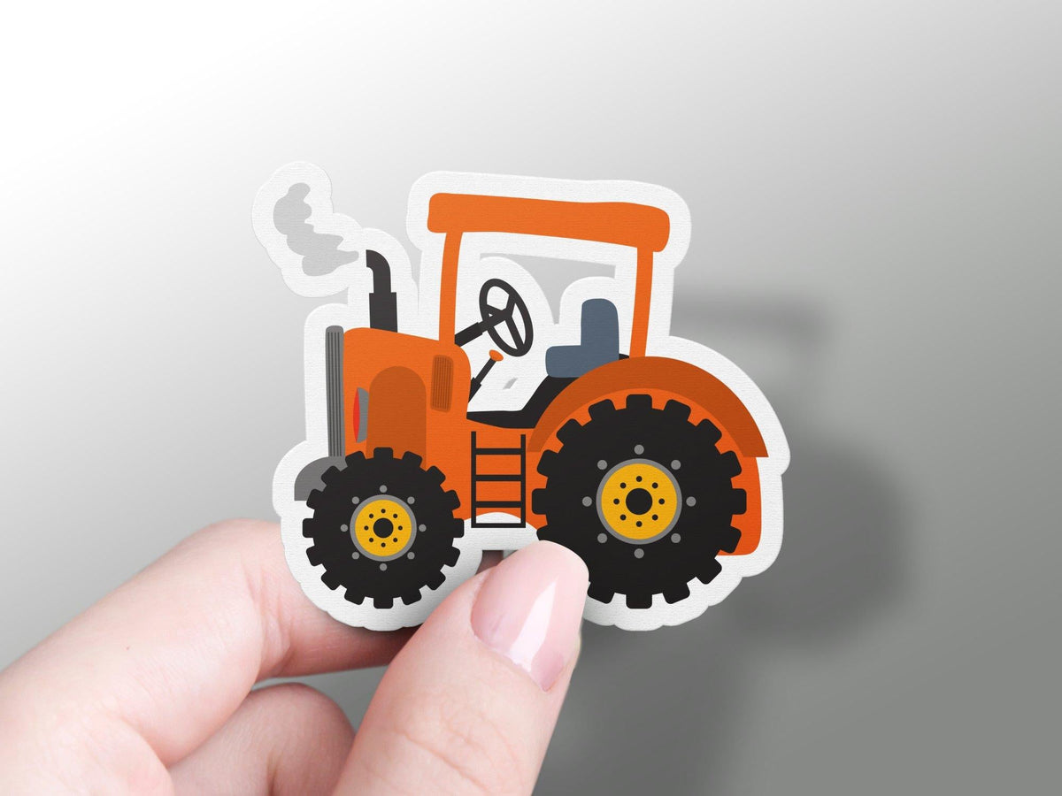 Tractor Sticker Vector Tractor Sticker – GraffMerch.com